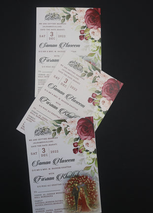 Customized Wedding Cards