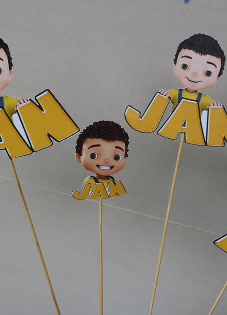Cup Cake topper With Stick