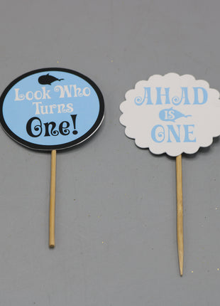 Cup Cake topper With Stick