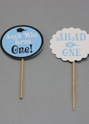 Cup Cake topper With Stick