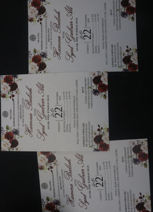 Customized Wedding Cards