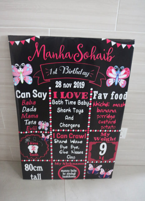 Welcome Board