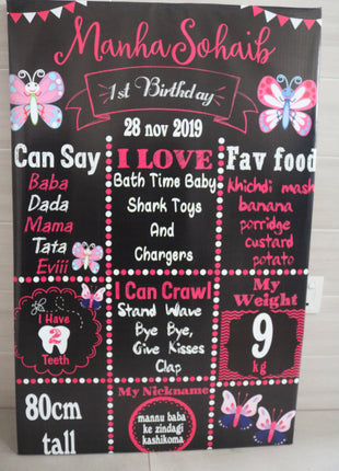 Welcome Board