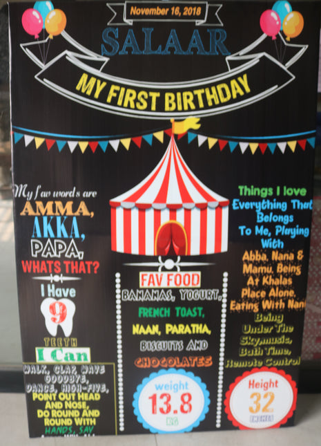 Welcome Board