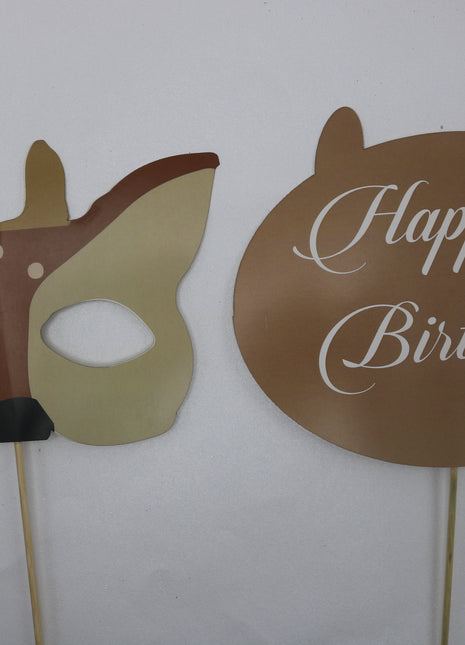 Cup Cake topper With Stick