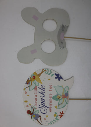 Cup Cake topper With Stick
