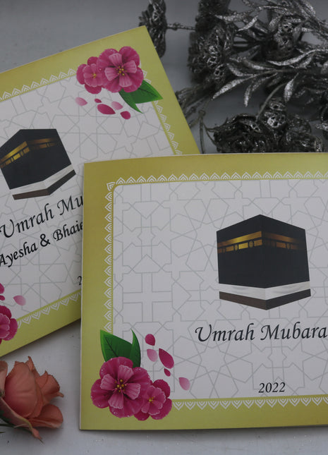 Hajj and Umrah Rectangular Card boxes