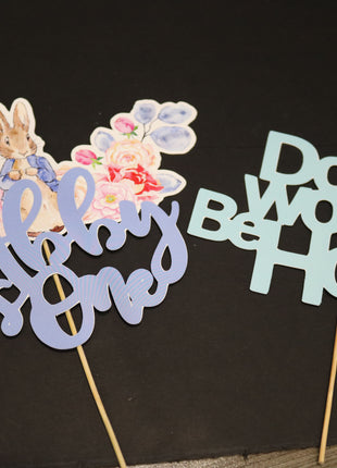 Cup Cake topper With Stick