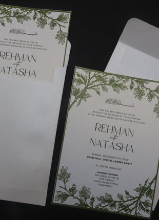 Customized Wedding Cards