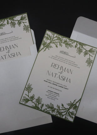 Customized Wedding Cards