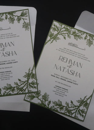 Customized Wedding Cards