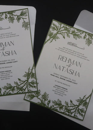 Customized Wedding Cards