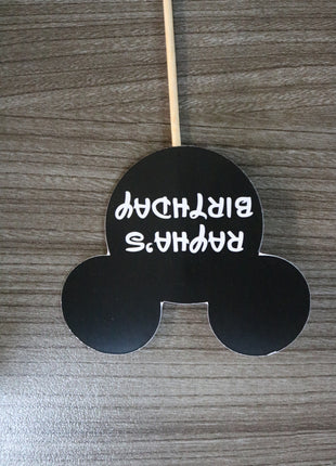 Cup Cake topper With Stick
