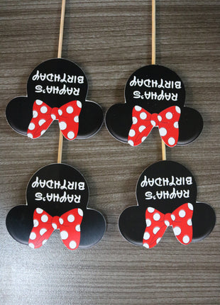 Cup Cake topper With Stick
