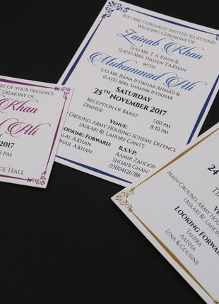 Customized Wedding Cards