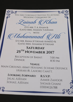 Customized Wedding Cards