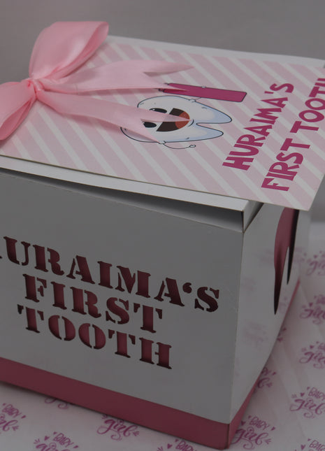 Customized First Tooth Laser Cut Boxes – Special Designs for Memorable Celebrations in Pakistan