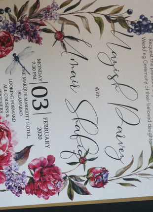 Customized Wedding Card