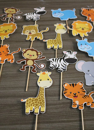 Cup Cake topper With Stick