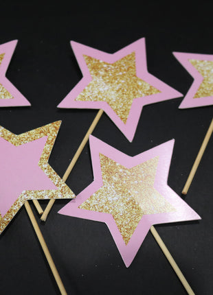 Cup Cake topper With Stick