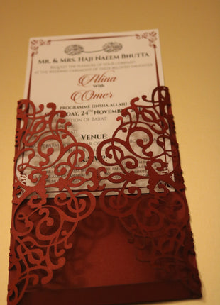 Customized Wedding Cards