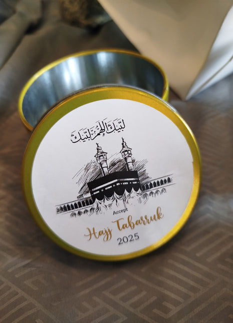Hajj and Umrah Tin Boxes