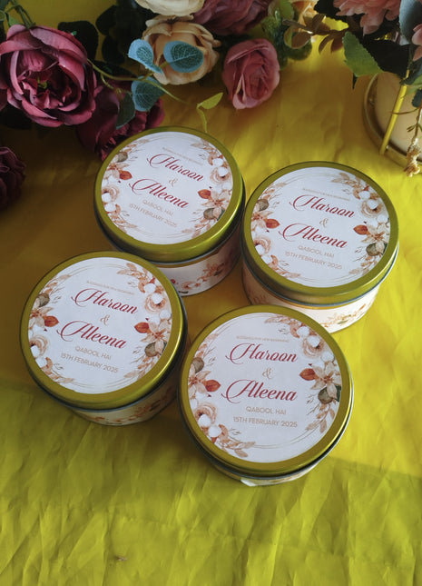 Customized Tin Bid Boxes in Pakistan – Affordable Wedding & Nikkah Gift Packaging | Printasy Pakistan