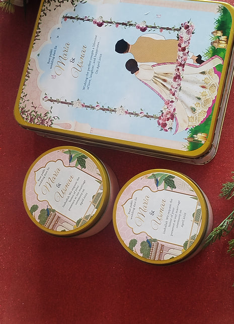 Customized Tin Bid Boxes in Pakistan – Affordable Wedding & Nikkah Gift Packaging | Printasy Pakistan