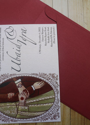 Customized Wedding Cards