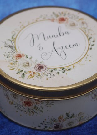 Customized Tin Bid Boxes in Pakistan – Affordable Wedding & Nikkah Gift Packaging | Printasy Pakistan
