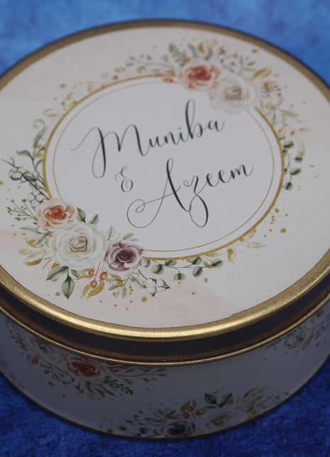 Customized Tin Bid Boxes in Pakistan – Affordable Wedding & Nikkah Gift Packaging | Printasy Pakistan