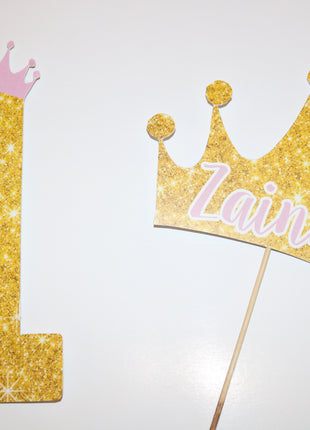 Cup Cake topper With Stick