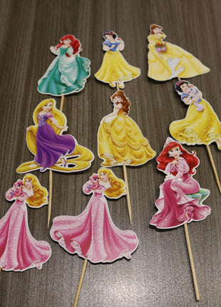Cup Cake topper With Stick