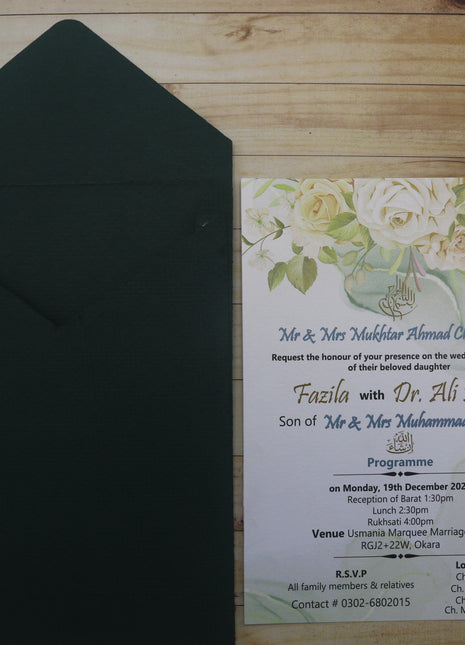 Customized Wedding Cards