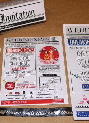 Customized Wedding Cards