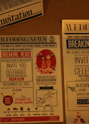 Customized Wedding Cards