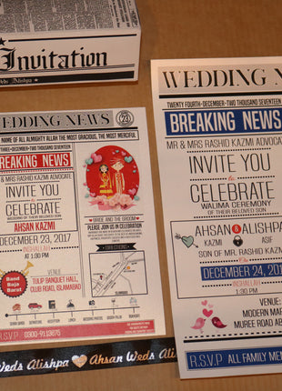 Customized Wedding Cards