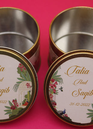 Customized Tin Bid Boxes in Pakistan – Affordable Wedding & Nikkah Gift Packaging | Printasy Pakistan