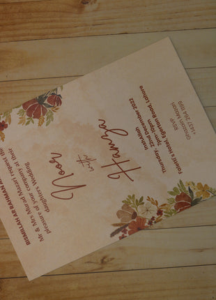 Customized Wedding Cards