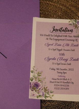 Customized Wedding Cards