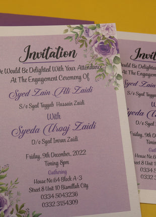 Customized Wedding Cards