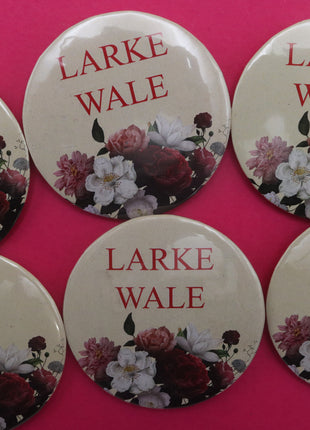 Customized Wedding Badges