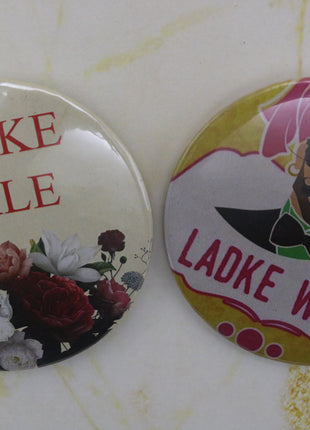 Customized Wedding Badges