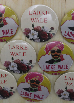 Customized Wedding Badges