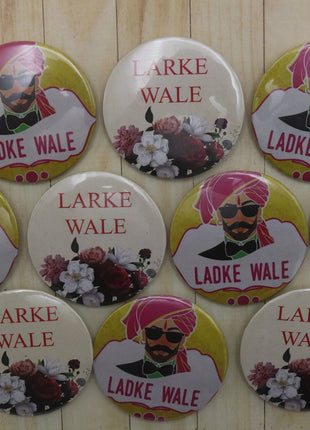 Customized Wedding Badges