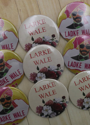 Customized Wedding Badges