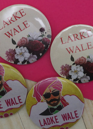 Customized Wedding Badges