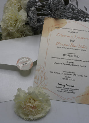 Customized Wedding Cards