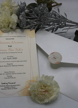 Customized Wedding Cards