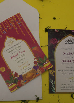 Customized Wedding Cards